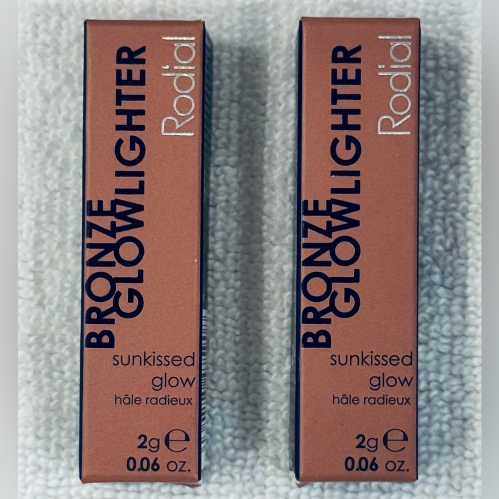 Rodial BRONZE GLOWLIGHTER MINI SET 2g X 2 BRAND NEW/SEALED